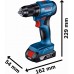 Bosch GDR 18V-215 + GSR 185-LI (2x GBA 18V 2,0Ah; GAL 18V-20; Koffer) 06019N2023