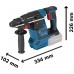 BOSCH GBH 18V-26 PROFESSIONAL Bohrhammer SDS-Plus, L-Boxx, 2x GBA 6 Ah 0611909003