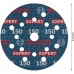 BOSCH EXPERT O780 Folienschleifscheibe, 125 mm, G150 2608902411