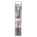 BOSCH 3-teiliges SDS plus-5 Hammerbohrer-Set, 5/6/8 mm 1617000118