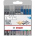 BOSCH Stichsägeblatt Set Wood and Metal Advanced, 10-tlg. 2607012072