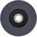 BOSCH X451 Fächerschleifscheibe, 150 × 22,23 mm, G80, T29 2608626155