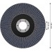 BOSCH X451 Fächerschleifscheibe, 125 × 22,23 mm, G80, T29, 15 ks 2608626177