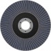 BOSCH X451 Fächerschleifscheibe, 125 × 22,23 mm, G60, T27, 15x 2608626180