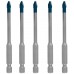 BOSCH EXPERT HEX-9 HardCeramic Dachziegel-Bohrer-Set, 5 mm, 5-tlg. 2608900598