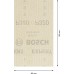 BOSCH EXPERT M480 Schleifnetz für Schwingschleifer, 80 x 133 mm, G 320, 10-tlg. 2608900741