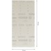 BOSCH EXPERT M480 Schleifnetz für Schwingschleifer, 115 x 230 mm, G 220, 50-tlg. 260890077
