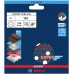 BOSCH EXPERT O780 Folienschleifscheibe, 125 mm, G150 2608902402