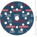 BOSCH EXPERT O780 Folienschleifscheibe, 125 mm, G320 2608902422