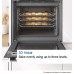 Bosch Serie 4 Einbau-Backofen 60 x 60 cm Schwarz HBA272BB3