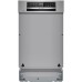 Bosch Serie 6 Teilintegrierter Geschirrspüler 45 cm Gebürsteter Stahl
