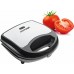 CONCEPT SV-3030 Sandwich-Toaster mit dreieckigen Platten, Edelstahl, 700W sv3030
