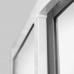 ROLTECHNIK Duschecke CS2/800 weiss/chinchilla 331-8000000-04-03