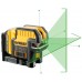 DeWALT DCE0825D1G-QW Linienlaser, grün, 5-Punkt, XR (10,8V/1x 2,0Ah) Tstak