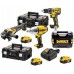 DeWALT DCKM009 Akku COMBO DCD791+DCF899+DCG406 (18V/ 3x5,0Ah)