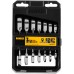 DeWALT DWMT19261-0 7-teiliges Set kurzer Ring-Maulschlüssel mit Ratsche