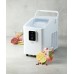 DOMO Kompressor-Eiswürfelmaschine (0,8l/120W), weiß DO9292IB