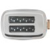 DOMO WOOD YOU Toaster für 2 Scheiben, 1000 W, grün, DO973T