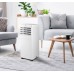 DOMO COOLMAX 9000 BTU Mobile Klimaanlage 4-in-1 DO10181