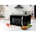 DOMO Mikrowelle (30L/900W) schwarz DO23001