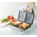 DOMO Sandwichmaker für 2 XL-Sandwiches - silber DO9267C
