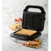 DOMO Sandwichmaker XL 3-in-1 für Sandwiches / Waffeln / Grill DO9290C