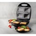 DOMO 2-in-1 Sandwichmaker für 4 Sandwiches / Waffeln DO9295C
