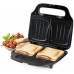 DOMO Sandwichmaker für 2 XL-Sandwiches - schwarz DO9297C