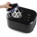 PRIMO Eismaschine mit Kompressor - schwarz 1l/100W PR405IM