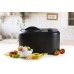 PRIMO Eismaschine mit Kompressor - schwarz 1l/100W PR405IM