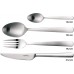 Fiskars Besteckset 24-teilig, mattes Design 1071624