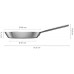 Fiskars Norden Stahl Bratpfanne 28cm 1067629