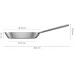Fiskars Norden Stahl Bratpfanne 26cm 1067632