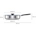 Fiskars Bratpfanne mit Keramikoberfläche 26cm 1072314