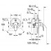 GROHE Eurosmart Einhand-Wannenbatterie , chrom, UP 19450002