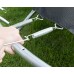 G21 Gartentrampolin mit Sicherheitsnetz 430 cm grün 69042632