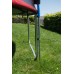 G21 Gartentrampolin mit Sicherheitsnetz rot 430 cm 6904263