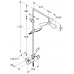 Kludi FIZZ Thermostat Dual Shower System DN 15 für Wandmontage 6709505-00