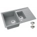 ALVEUS INTERMEZZO 70 Granitspüle, 780 x 480 mm, Beton