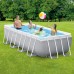 INTEX PRISM FRAME Rechteckpool 400 × 200 × 100 cm mit Filteranlage 220–240V 26788NP