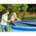 INTEX Easy Pool Abdeckplane rund für Schwimmbecken 305 cm 28021