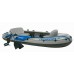 INTEX Schlauchboot Excursion 4 Ruderboot Angelboot + Pumpe Paddel 68324