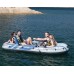 INTEX Schlauchboot Excursion 4 Ruderboot Angelboot + Pumpe Paddel 68324