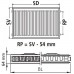 Kermi Therm X2 Profil-K Kompaktheizkörperr 12 600 / 600 FK0120606