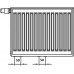 Kermi therm-x2 Profil-Vplus Ventilheizkörper Typ 22 600 /1100 FTP220601101R1K