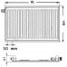 Kermi Therm X2 Profil-V Ventilheizkörper 10 900 / 1100 FTV100901101L1K