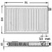 Kermi Therm X2 Profil-V Ventilheizkörper 11 500 / 600 FTV110500601R1K