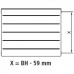 Kermi Therm X2 LINE-K Kompaktheizkörper 22 205 x 1605 PLK220201601NXK