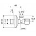 Schell COMFORT Eckregulierventil, 1/2 x3/8 chrom, 052120699