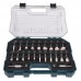 Makita D-74778 Fräser-Set, 22-teilig, Aufnahme 8mm, Transportkoffer